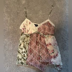 Mixit Multi-Pattern Blouse